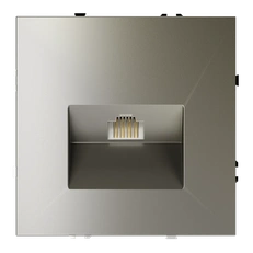 Изображение Розетка компьютерная встраиваемая VOLTUM S70 RJ45 кат.6 (шелк)