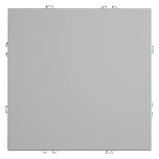 Изображение Выключатель одноклавишный серый Voltum S70