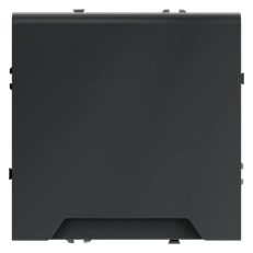 Изображение Розетка встраиваемая VOLTUM S70 с заземлением защитными шторками и крышкой 16А (графит)